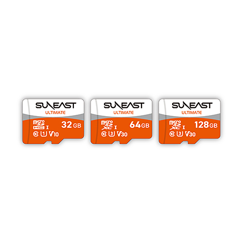 SUNEAST ULTIMATE microSDHC/XC UHS-I  Card（ORANGE）｜PRODUCTS｜SUNEAST（旭東エレクトロニクス）