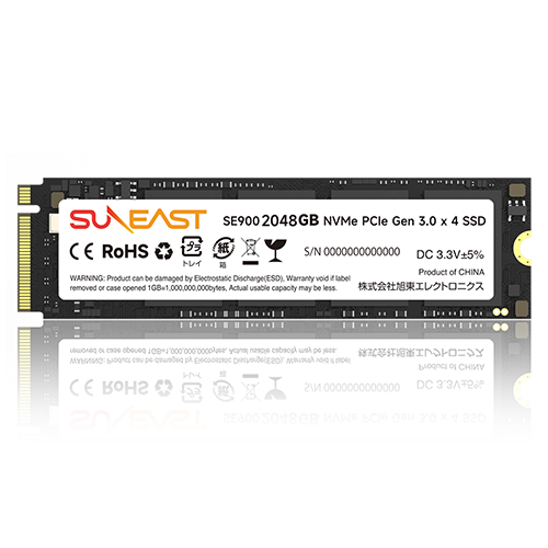 SE900 NVMe SSD｜PRODUCTS｜SUNEAST（旭東エレクトロニクス）