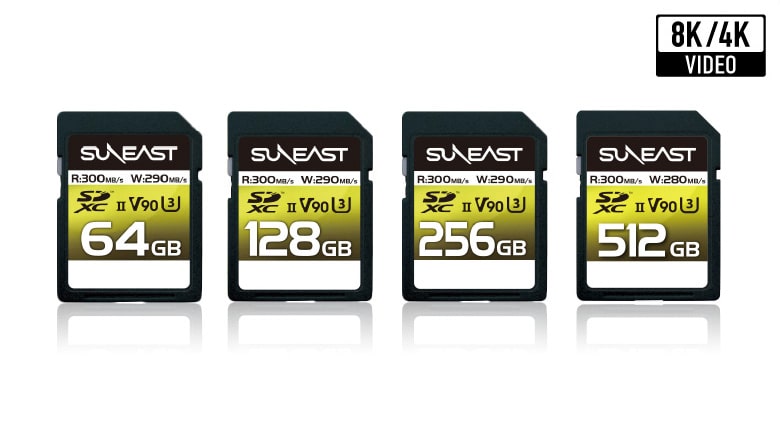 売れ筋新商品 SUNEAST SDXCカード 256GB UHS-II V60 最大280MB s U3 4K